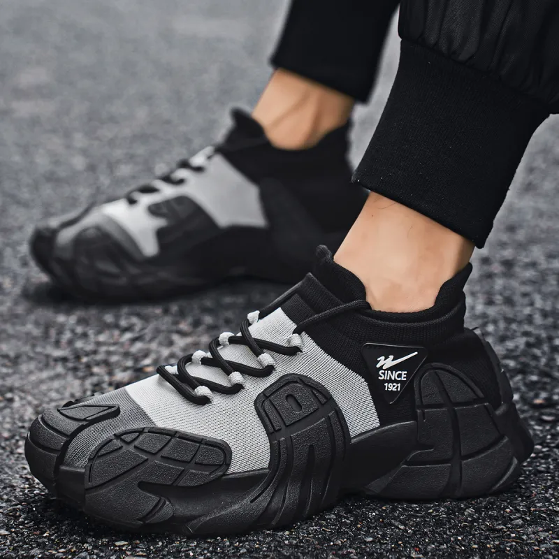 Binary Low Top Chunky Sneakers Men's-7