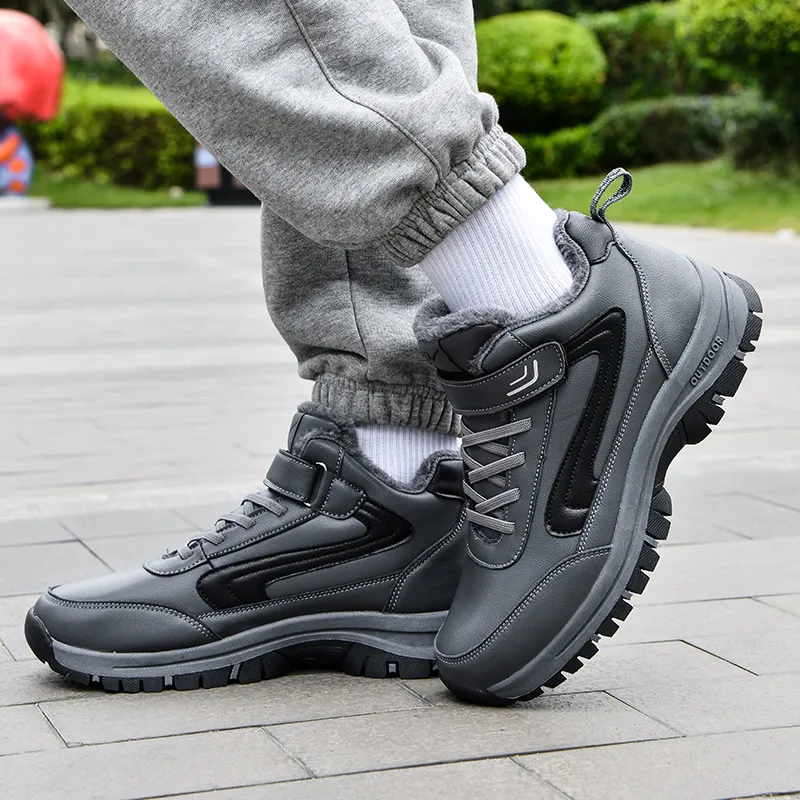 Binary High Top Casual Shoes Men's Dark Gray-10