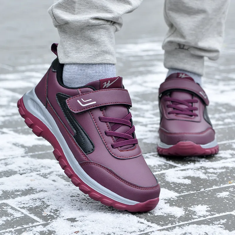 Binary Slip Resistant, Abrasion Resistant, Thermal High Top Casual Shoes Women's-10
