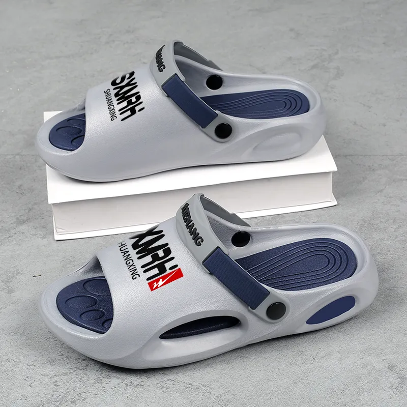 Binary EVA Quick Dry Slip Resistant Slide Slippers Men's-19