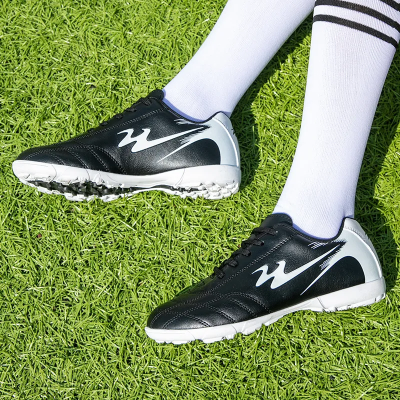 Binary Cushioning Anti Slip And Wear Resistant Coverage Lightweight Soccer Shoes Unisex-10