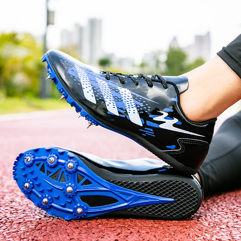 Binary Soccer Shoes Unisex Black Blue-4