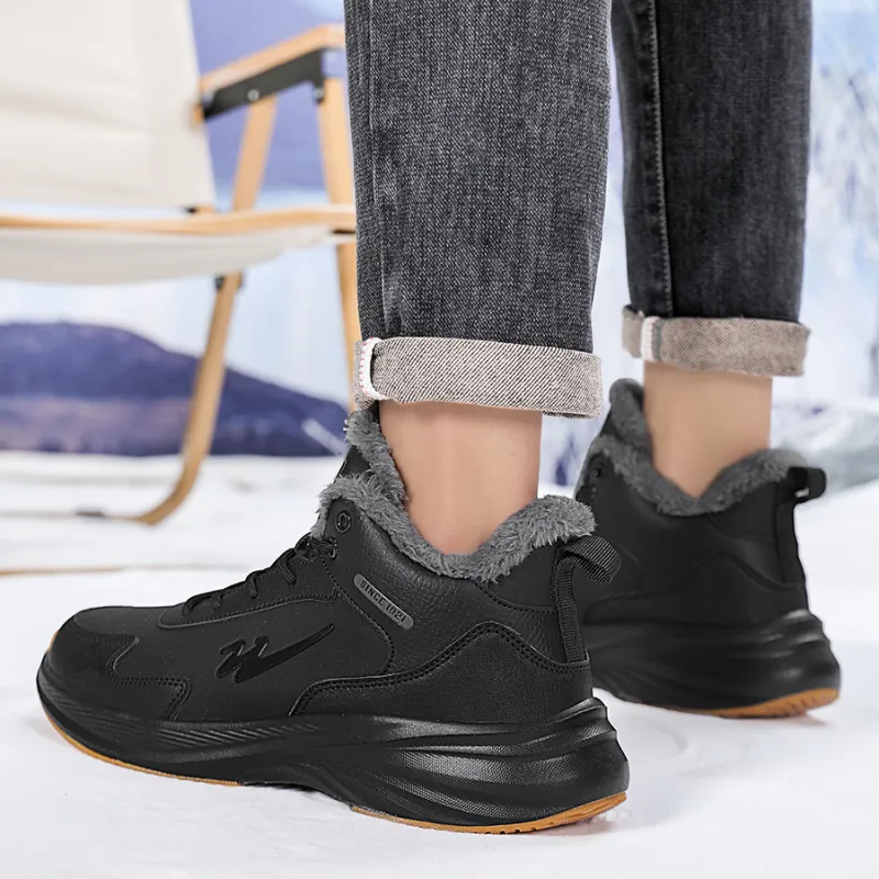 Binary Mid Top Basketball Shoes Men's Black-5