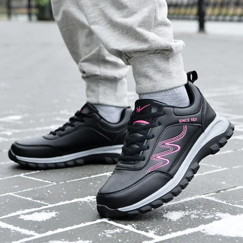 Binary Cushioning, Slip Resistant, Abrasion Resistant, Waterproof Low Top Casual Shoes Women's-11
