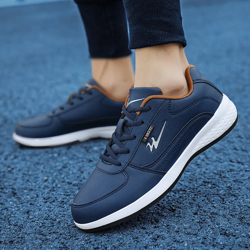 Binary Skateboard Shoes Men's Dark Blue-3