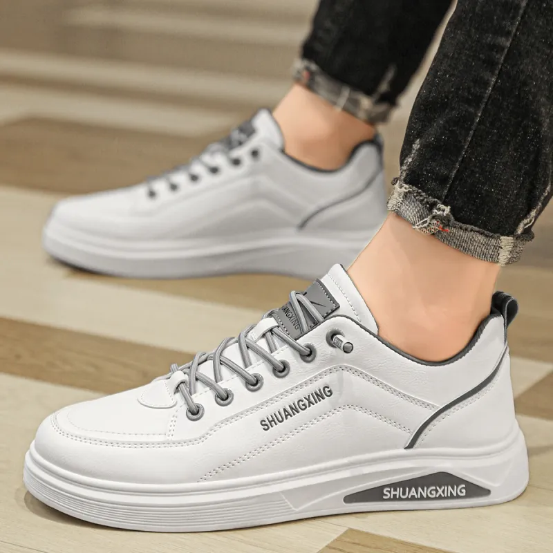 Binary Men's Casual Shoes Men's White-6