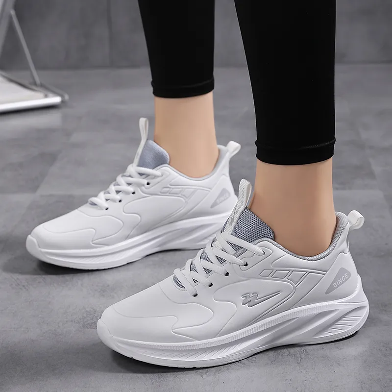 Binary Shock Absorbers Slip Resistant, Abrasion Resistant, Breathable Low Top Casual Shoes Women's-2