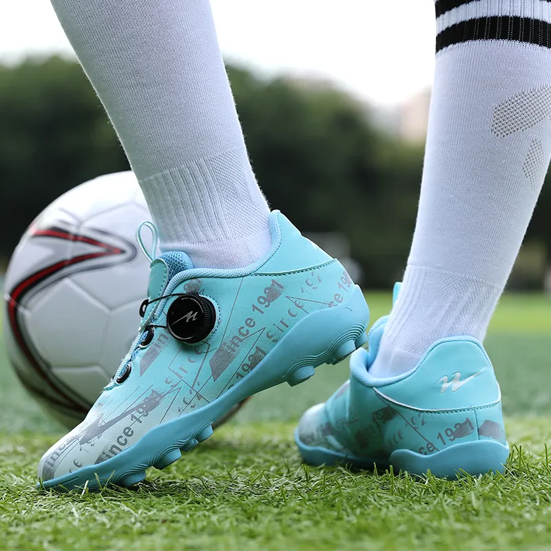Binary Soccer Shoes Women's Low Top Black-8