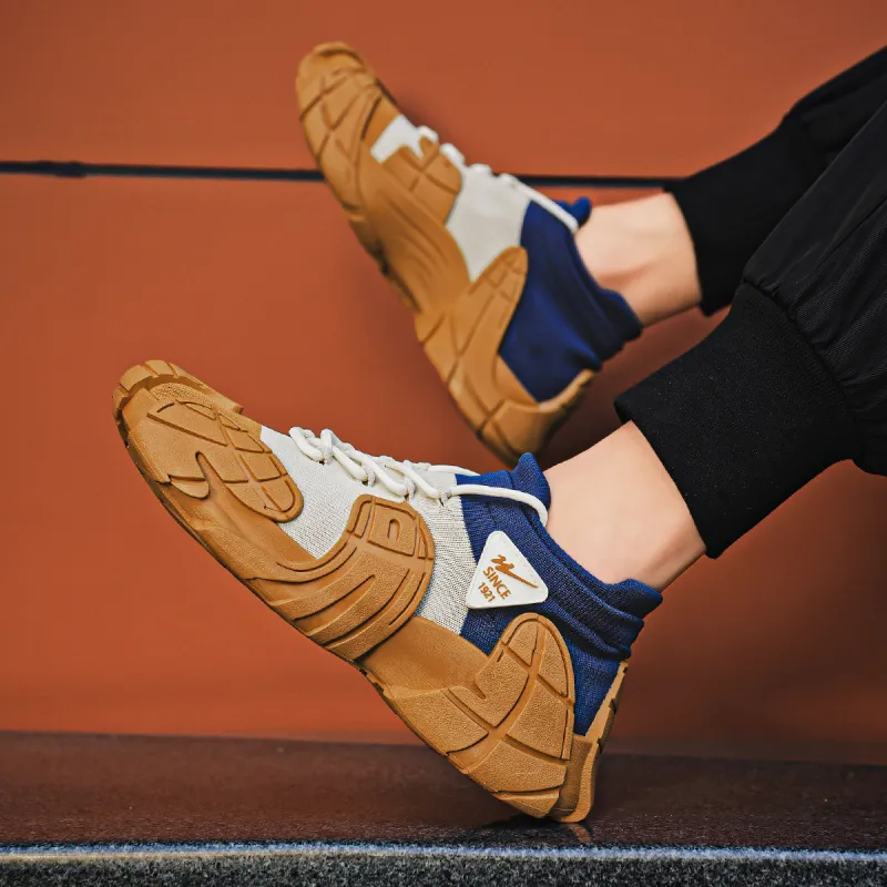 Binary Low Top Chunky Sneakers Men's-11