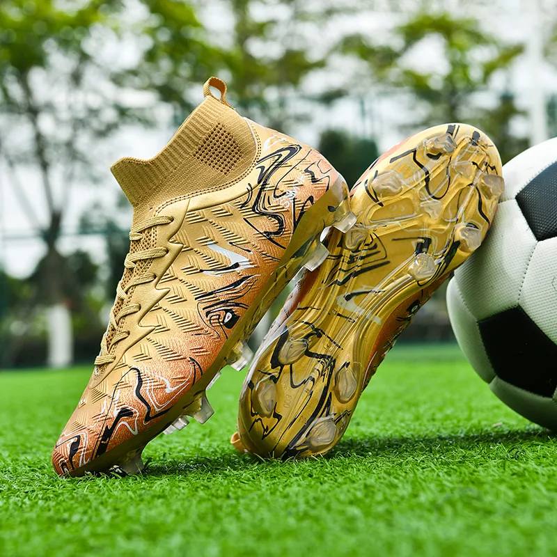 Binary FG Firm Ground Slip Resistant, Abrasion Resistant, Lightweight Soccer Shoes Unisex Champagne Gold-3