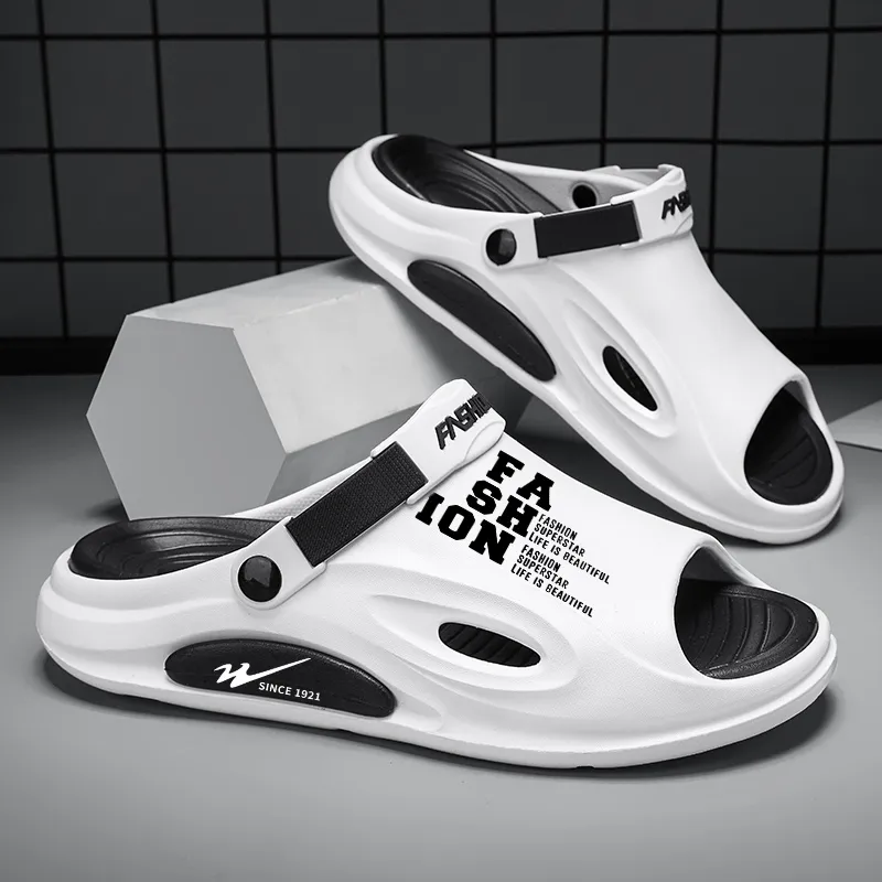 Binary Slip Resistant Slide Slippers Unisex-19