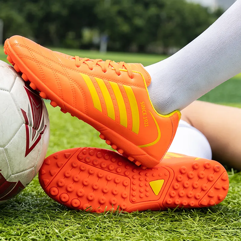 Binary Soccer Shoes Unisex Orange-13