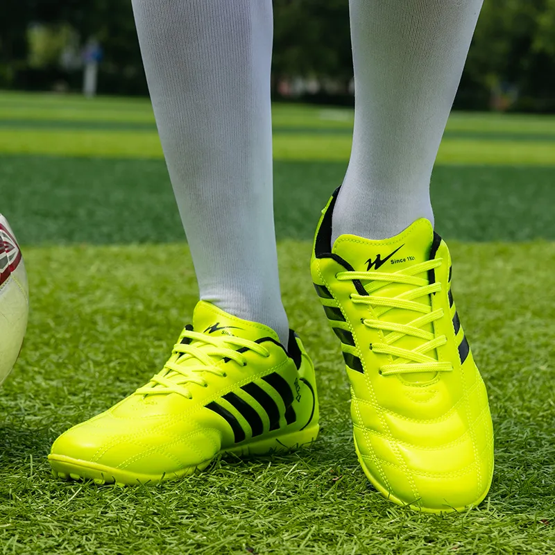 Binary Soccer Shoes Unisex Low Top Black-7