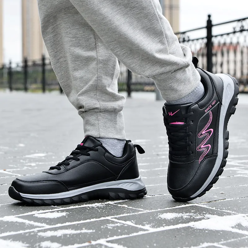 Binary Cushioning, Slip Resistant, Abrasion Resistant, Waterproof Low Top Casual Shoes Women's-12
