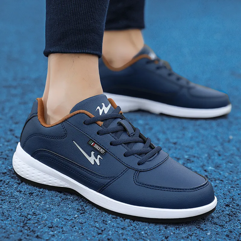 Binary Skateboard Shoes Men's Dark Blue-5