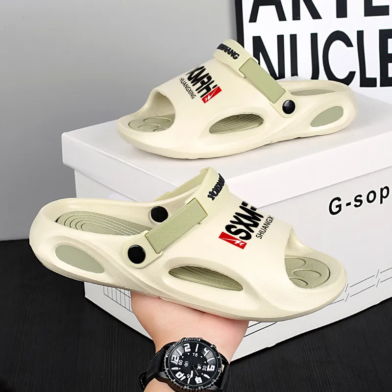 Binary EVA Quick Dry Slip Resistant Slide Slippers Men's-13