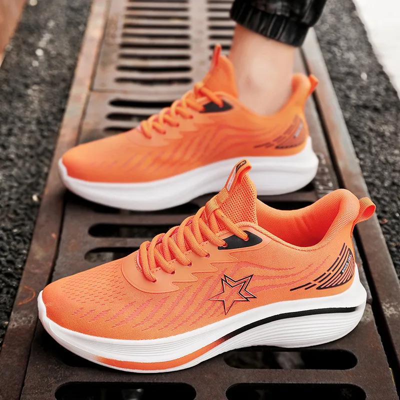 Binary Running Shoes Men Low Top Black-9