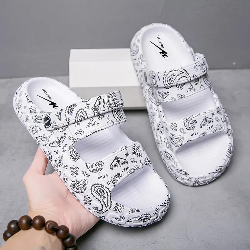 Binary Slip Resistant Quick Dry Cushioning Slide Slippers Unisex-9