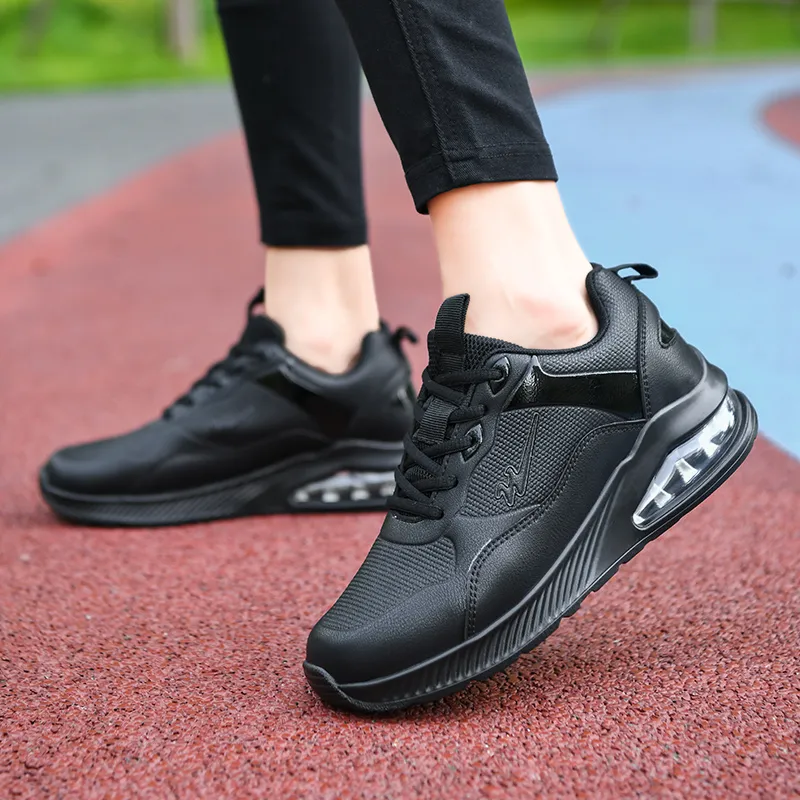 Binary Low Top Running Shoes Unisex Black-5