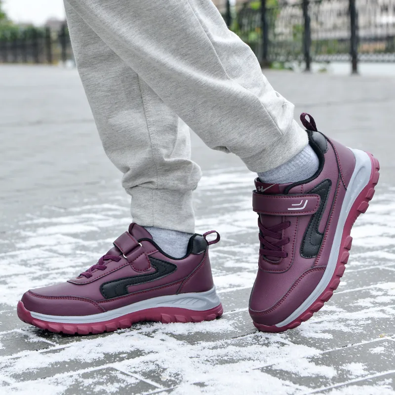 Binary Slip Resistant, Abrasion Resistant, Thermal High Top Casual Shoes Women's-9
