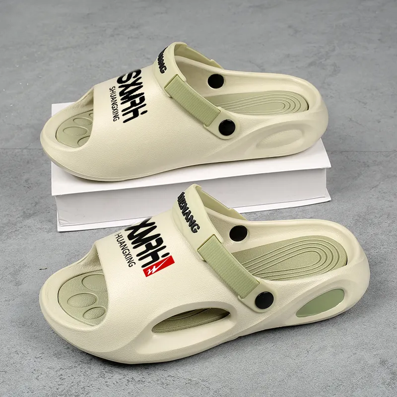 Binary EVA Quick Dry Slip Resistant Slide Slippers Men's-14
