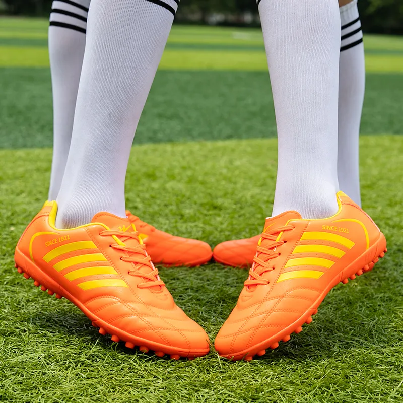 Binary Soccer Shoes Unisex Orange-11