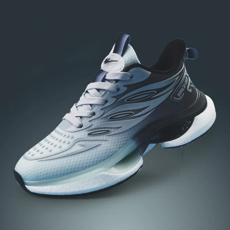 Binary Low Top Running Shoes Unisex Aqua-2