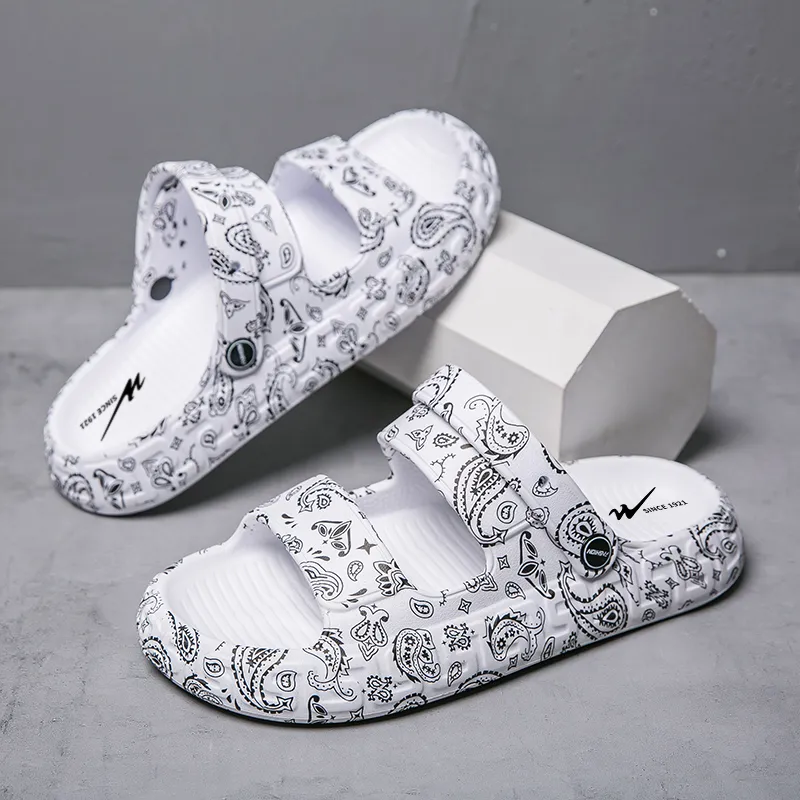 Binary Slip Resistant Quick Dry Cushioning Slide Slippers Unisex-8