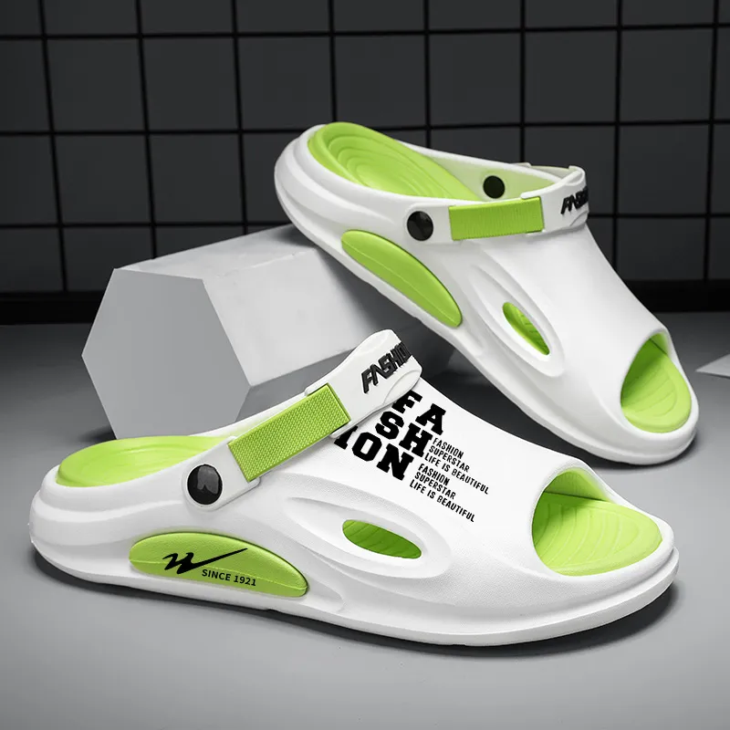 Binary Slip Resistant Slide Slippers Unisex-14