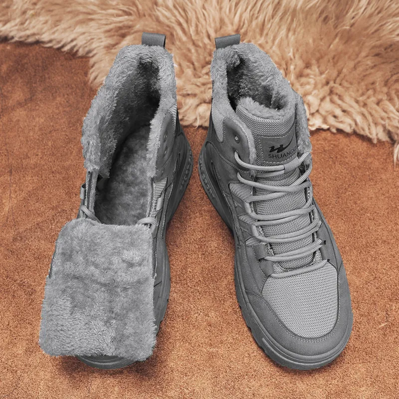 Binary Short Martin Boot Men's Gray-6