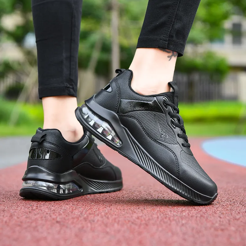 Binary Low Top Running Shoes Unisex Black-6