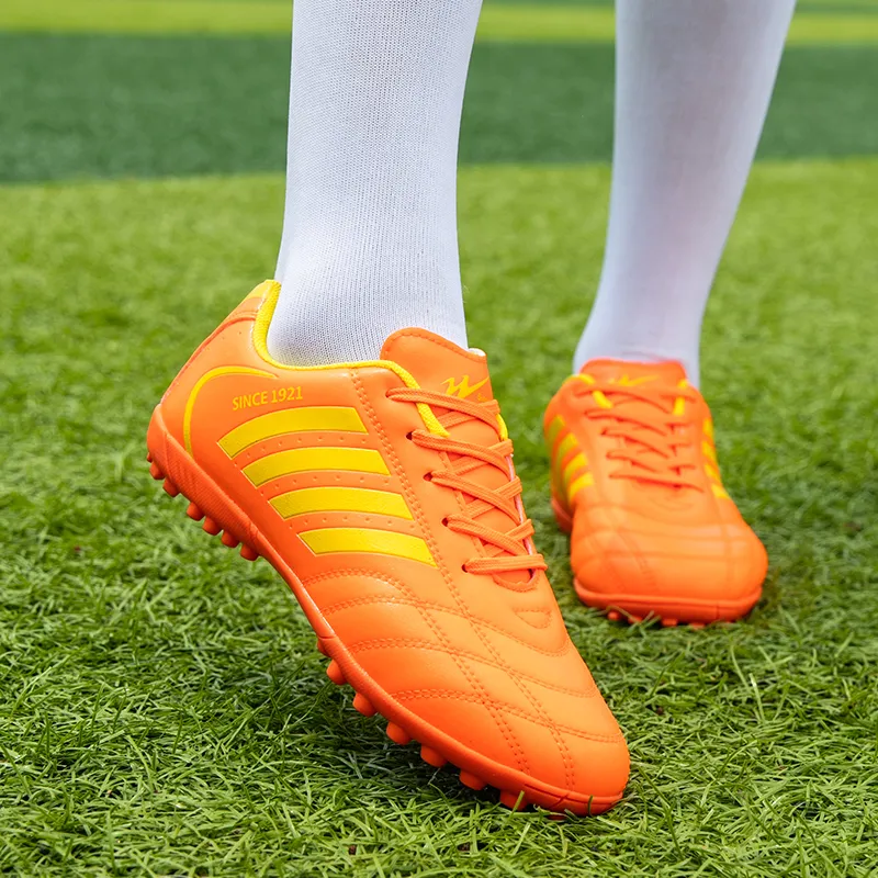Binary Soccer Shoes Unisex Orange-10