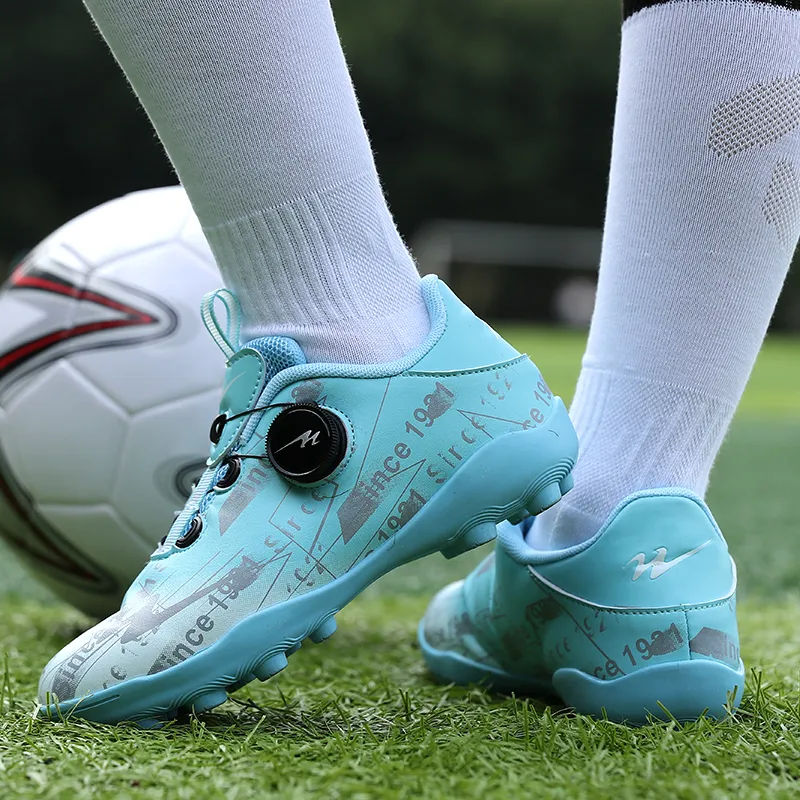 Binary Soccer Shoes Women's Low Top Black-9