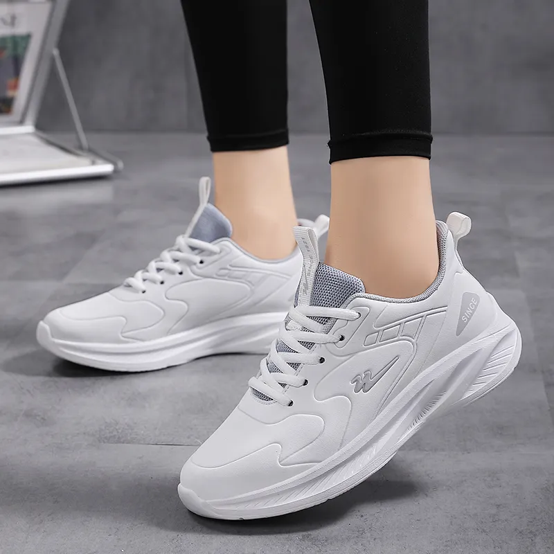 Binary Shock Absorbers Slip Resistant, Abrasion Resistant, Breathable Low Top Casual Shoes Women's-3