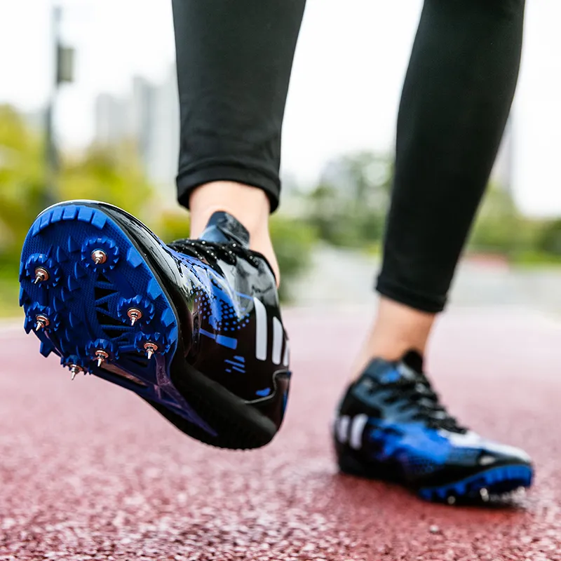 Binary Soccer Shoes Unisex Black Blue-8