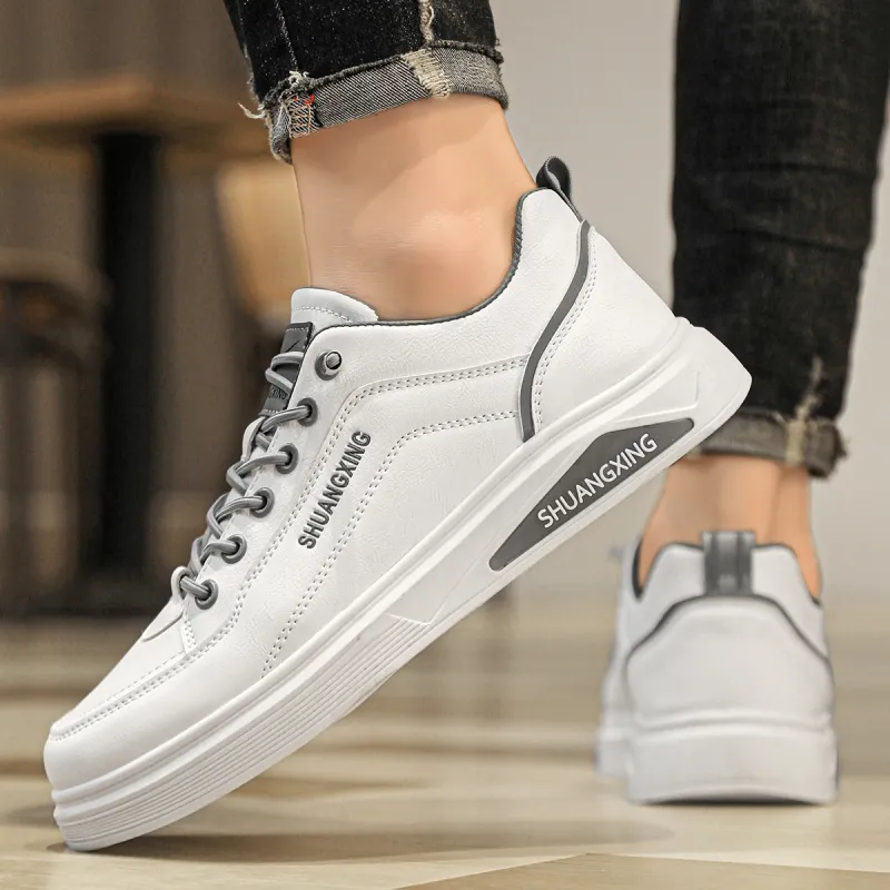 Binary Men's Casual Shoes Men's White-7