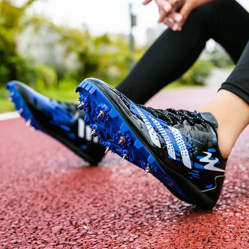 Binary Soccer Shoes Unisex Black Blue-12