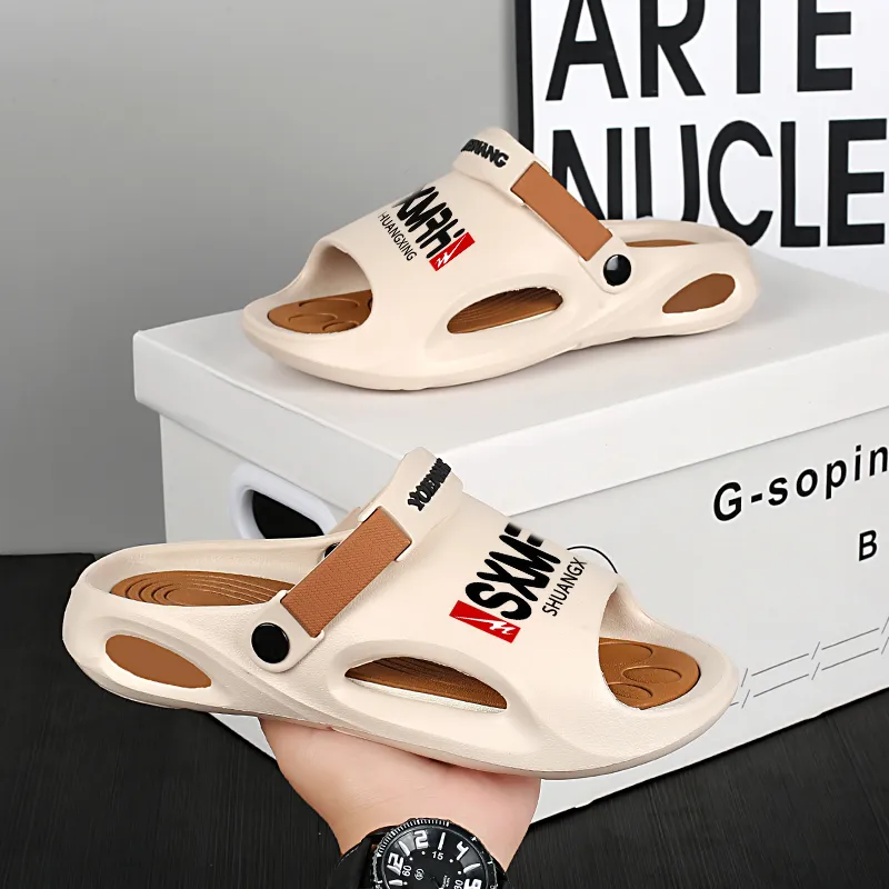 Binary EVA Quick Dry Slip Resistant Slide Slippers Men's-8