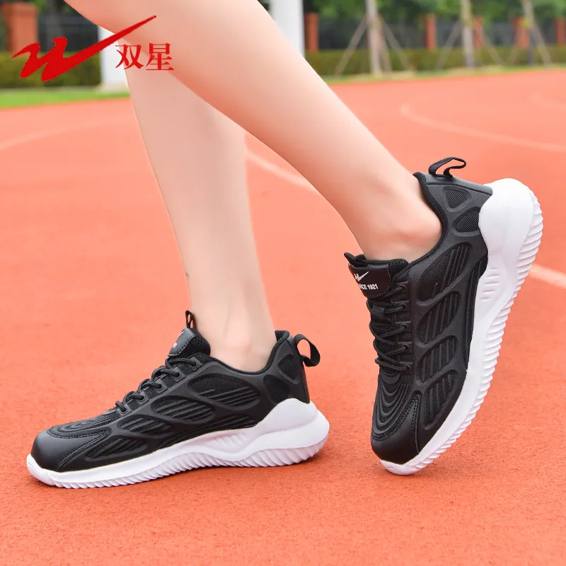 Binary Cushioning, Abrasion Resistant, Lightweight, And Breathable Low Top Casual Shoes Unisex Black White-9