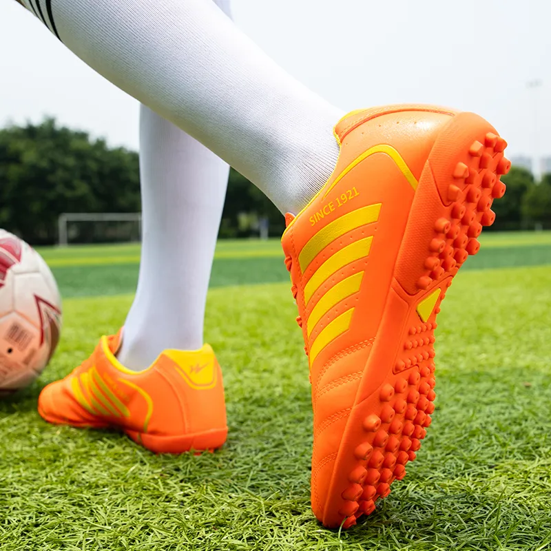 Binary Soccer Shoes Unisex Orange-14
