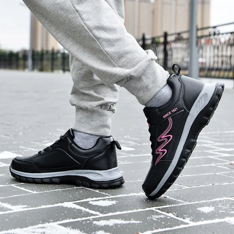Binary Cushioning, Slip Resistant, Abrasion Resistant, Waterproof Low Top Casual Shoes Women's-10