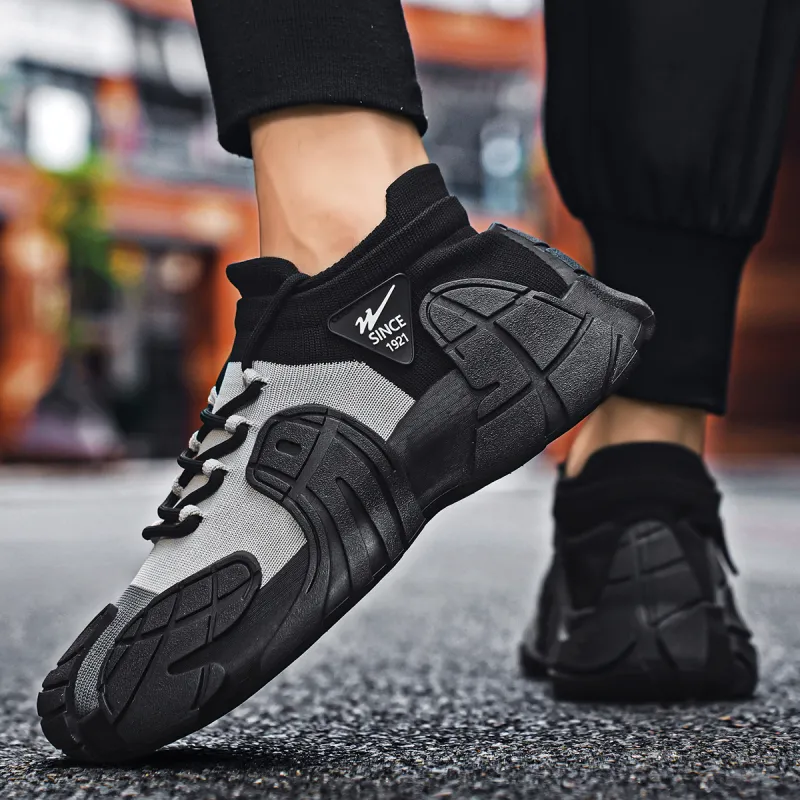 Binary Low Top Chunky Sneakers Men's-9