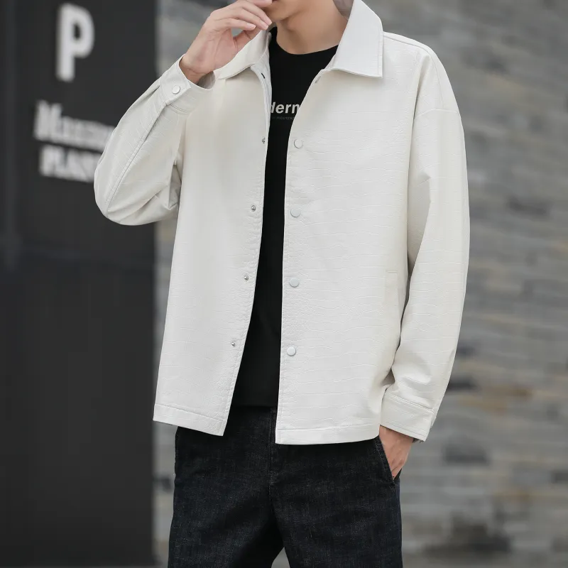 Luosamen Leather Jackets Unisex-10