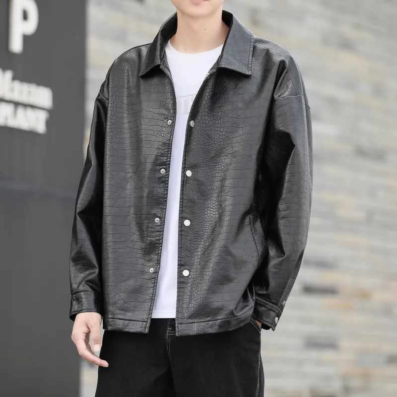 Luosamen Leather Jackets Unisex-3