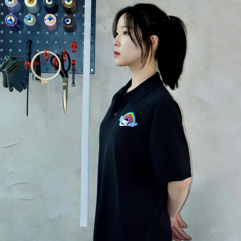 Nike Polo Shirts Unisex Black-6