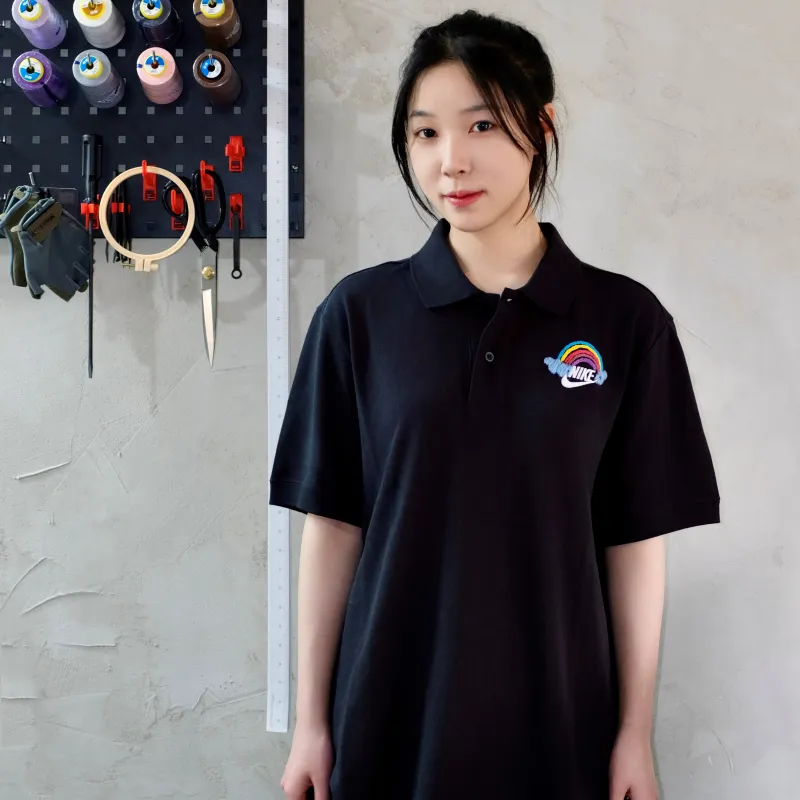 Nike Polo Shirts Unisex Black-5