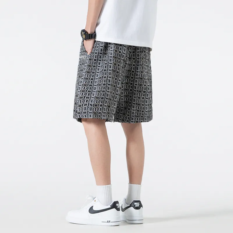 Jeep Casual Shorts Unisex Palau Black-4
