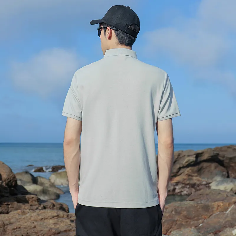 Jeep Polo Shirts Unisex Gray-2