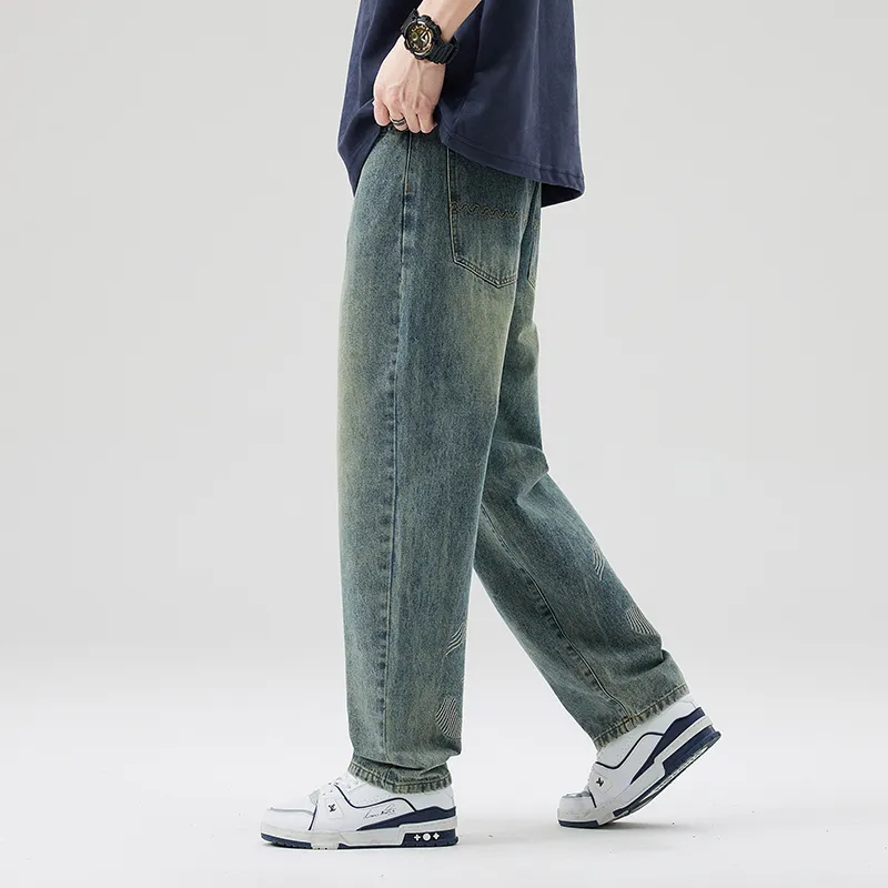 Jeep Jeans Men Vintage Blue-5