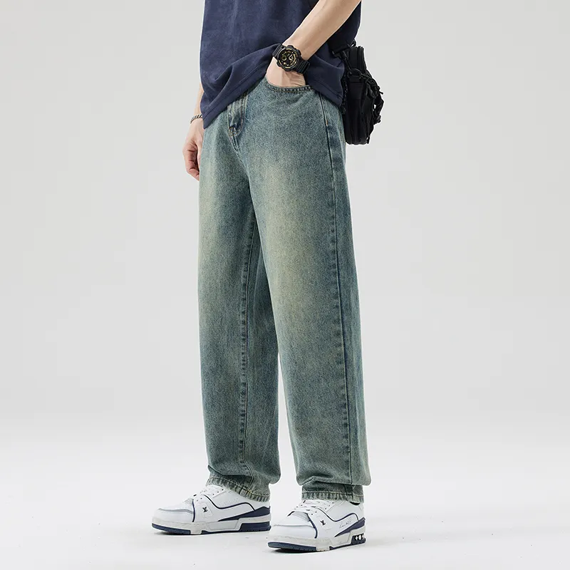 Jeep Jeans Men Vintage Blue-9